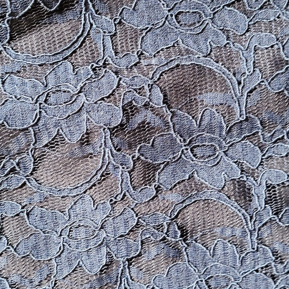 Joseph Ribkoff navy, lace cocktail dress - Picture 7 of 8